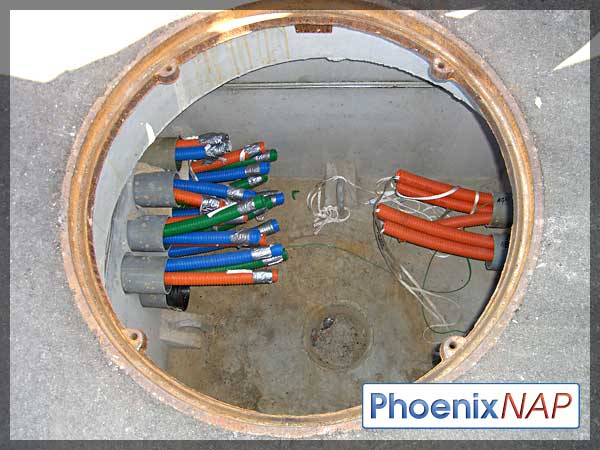 Кабельная канализация в дата-центр Phoenix NAP в Фениксе 