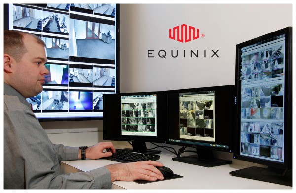 Помещение охраны в дата-центре Equinix