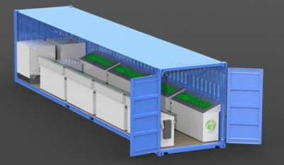 Green Revolution Cooling container
