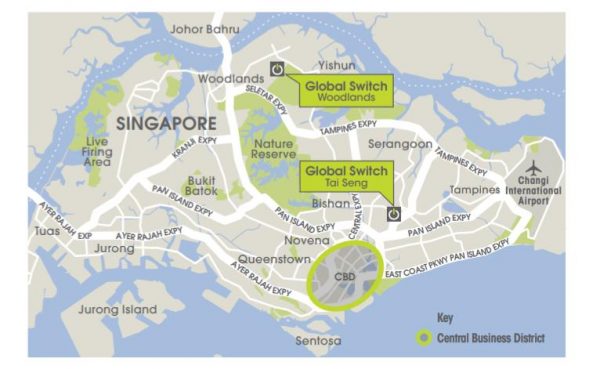 Фотоэкскурсия по дата-центру Singapore Woodlands компании Global Switch