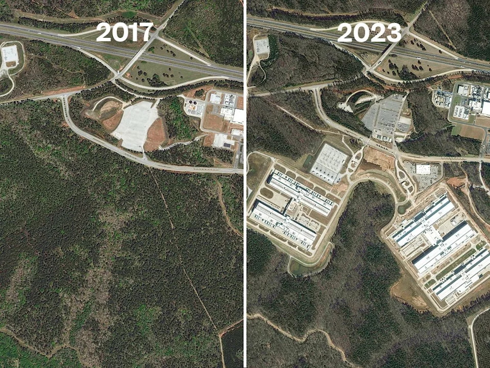 Индустриальный и бизнес-парк Стэнтон-Спрингс в штате Джорджия