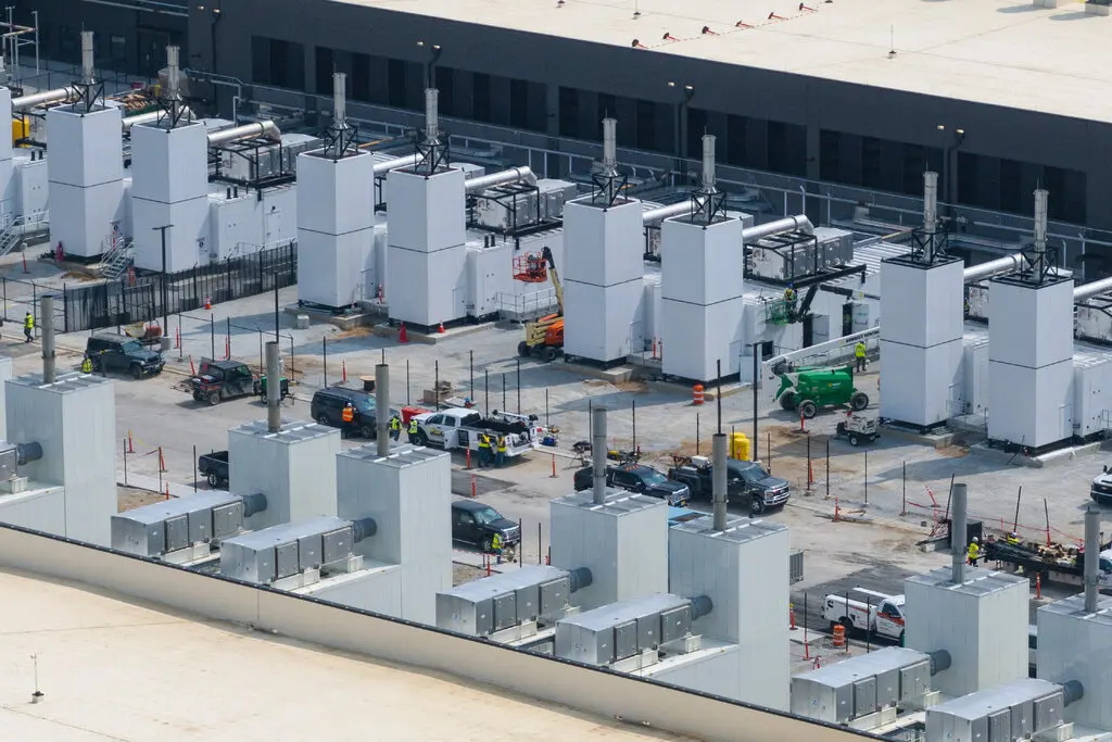 вид с воздуха на кампус Amazon Project Rainier