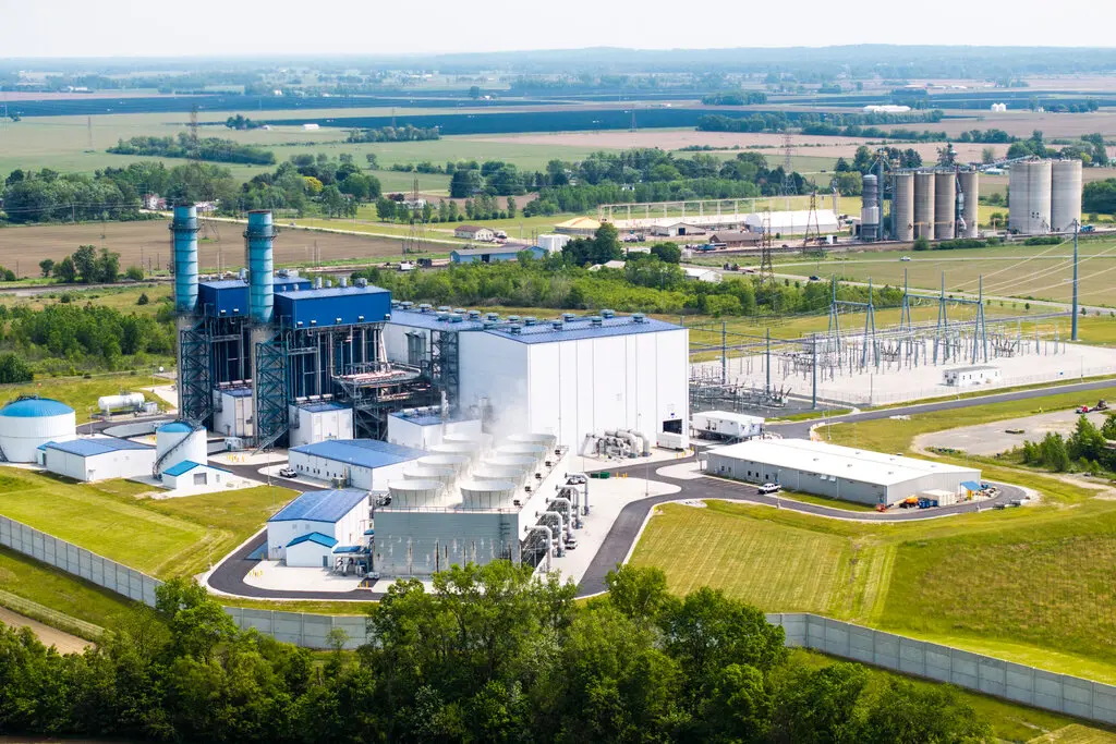 вид с воздуха на кампус Amazon Project Rainier