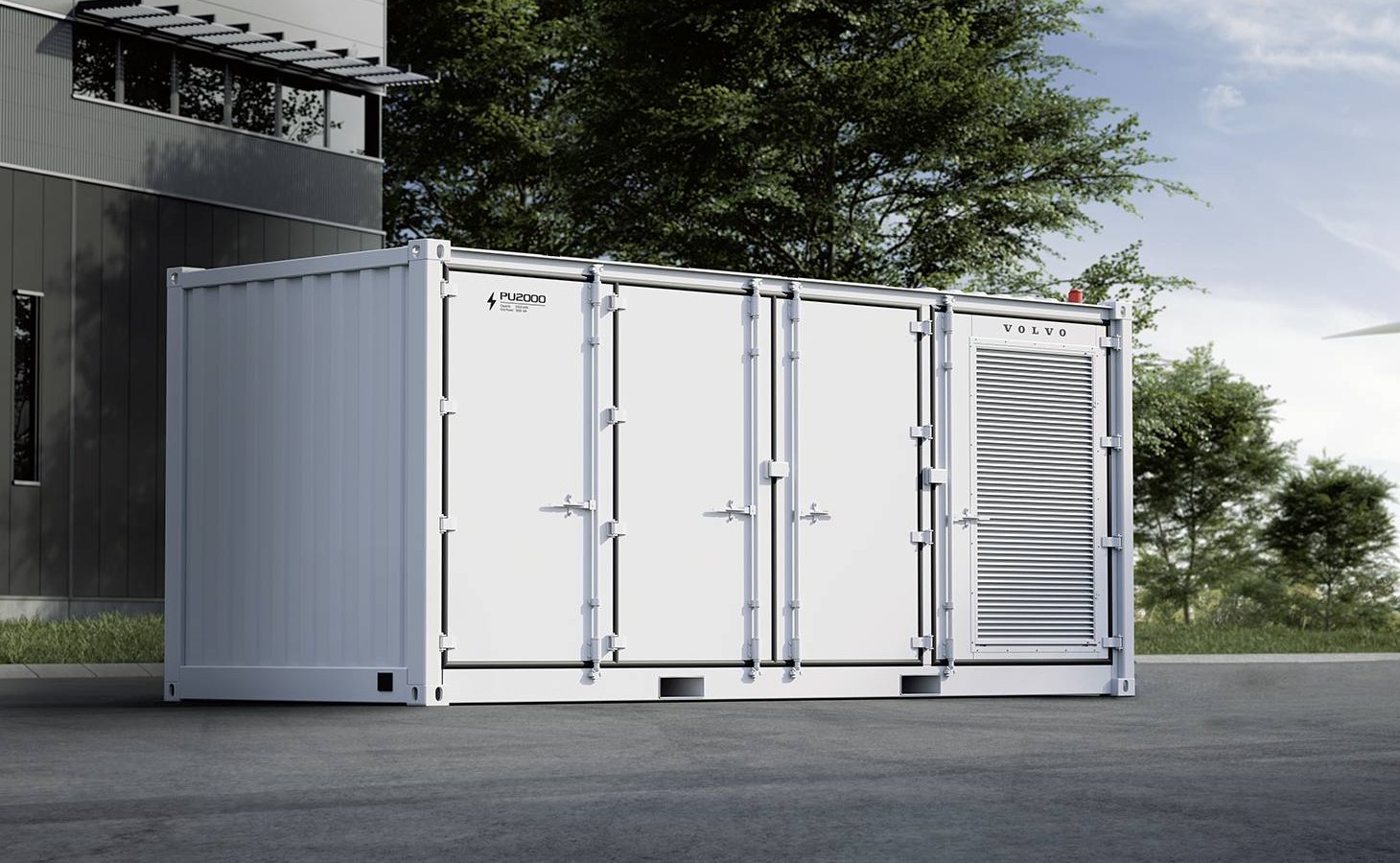 контейнерное энергохранилище Volvo Energy PU2000