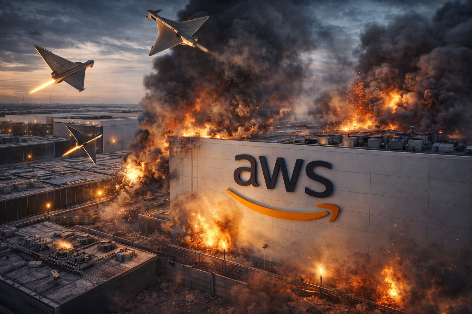 Удары Ирана по ЦОД AWS в ОАЭ и Бахрейне