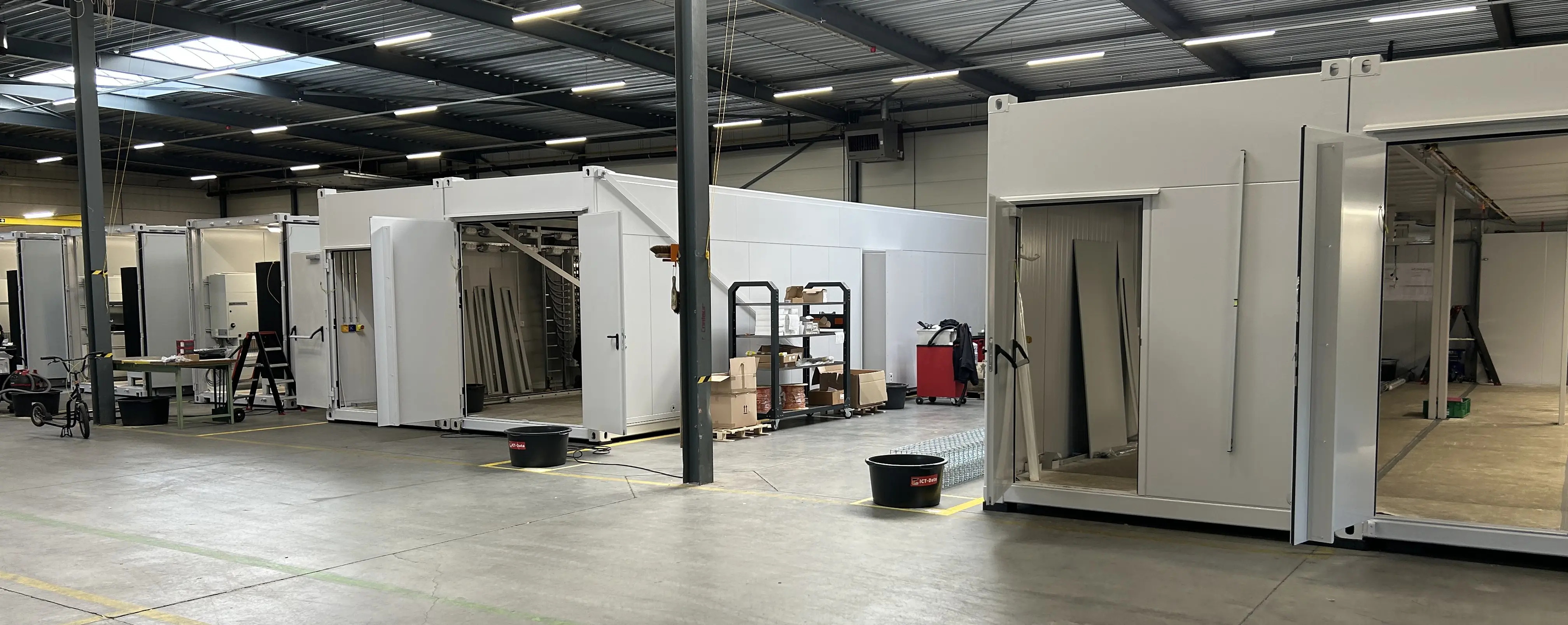 Фабрика модульных ЦОД CAS в Нидерландах