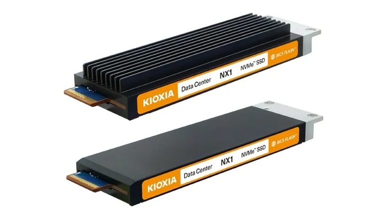SSD с жидкостным охлаждением Kioxia