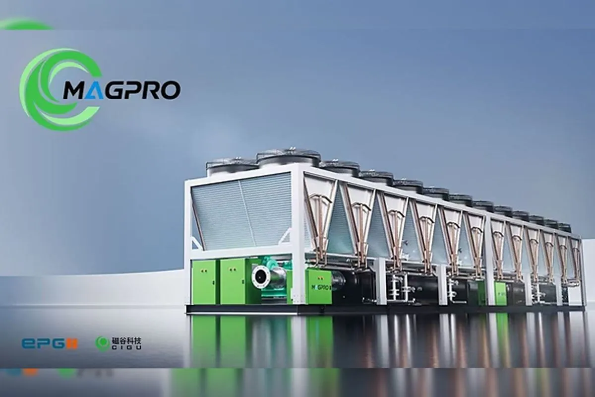 воздушный чиллер с компрессором на магнитных подшипниках AeroLev 1850 от MagPro